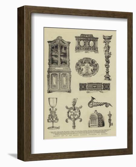 Ancient Art at the Recent National Exhibition at Brussels-null-Framed Giclee Print