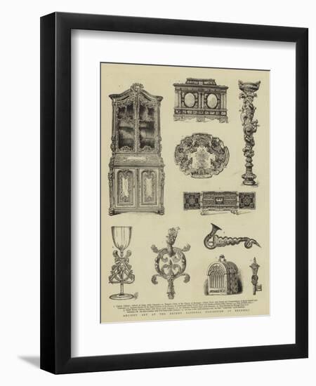 Ancient Art at the Recent National Exhibition at Brussels-null-Framed Giclee Print