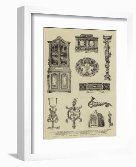 Ancient Art at the Recent National Exhibition at Brussels-null-Framed Giclee Print