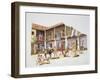 Ancient Athens - Reconstruction of a House-null-Framed Giclee Print