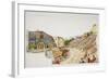 Ancient Athens - Reconstruction of a Theatre-null-Framed Giclee Print