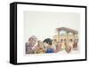 Ancient Athens - Reconstruction of the Gymnasium-null-Framed Stretched Canvas