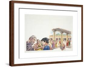 Ancient Athens - Reconstruction of the Gymnasium-null-Framed Giclee Print