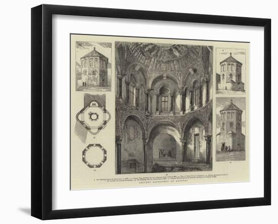 Ancient Baptistery at Ravenna-Henry William Brewer-Framed Giclee Print