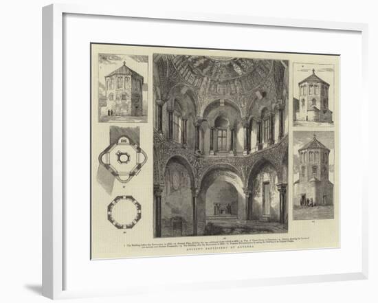 Ancient Baptistery at Ravenna-Henry William Brewer-Framed Giclee Print