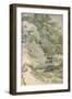 Ancient Beech in Windsor Forest, Nature in Britain Published by Collins, 1946 (Colour Litho)-Paul Sandby-Framed Giclee Print