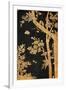 Ancient Bird and Tree Painting in Thai Style-GOLFX-Framed Art Print