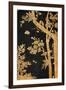 Ancient Bird and Tree Painting in Thai Style-GOLFX-Framed Art Print