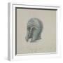 Ancient Brass Helmet from the British Museum, Holborn, London, 1784-William Angus-Framed Giclee Print