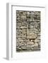 Ancient brick and stone wall detail-Natalie Tepper-Framed Photo