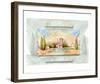 Ancient Brics IV-C^ Pisano-Framed Art Print