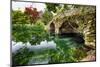 Ancient Bridge Over The Ninfa Creek-George Oze-Mounted Photographic Print