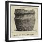 Ancient British Urn Exhumed at Roxburgh-null-Framed Giclee Print