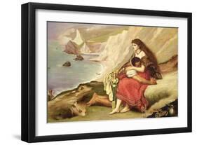 Ancient Briton-John Everett Millais-Framed Giclee Print