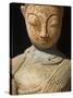 Ancient Buddha Image, Kakku Buddhist Ruins, Shan State, Myanmar (Burma)-Jane Sweeney-Stretched Canvas