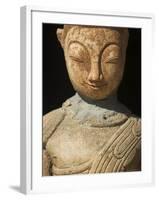 Ancient Buddha Image, Kakku Buddhist Ruins, Shan State, Myanmar (Burma)-Jane Sweeney-Framed Photographic Print