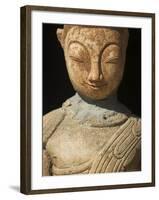 Ancient Buddha Image, Kakku Buddhist Ruins, Shan State, Myanmar (Burma)-Jane Sweeney-Framed Photographic Print