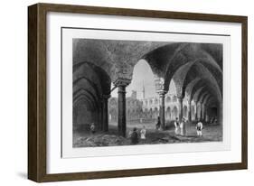 Ancient Buildings in St Jean D'Acre (Acr), Israel, 1841-J Tingle-Framed Giclee Print