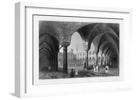 Ancient Buildings in St Jean D'Acre (Acr), Israel, 1841-J Tingle-Framed Giclee Print