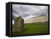 Ancient Burial Mound, Newgrange, County Meath, Republic of Ireland (Eire)-Jean Brooks-Framed Stretched Canvas