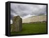 Ancient Burial Mound, Newgrange, County Meath, Republic of Ireland (Eire)-Jean Brooks-Framed Stretched Canvas