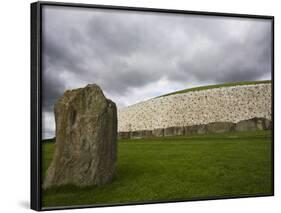 Ancient Burial Mound, Newgrange, County Meath, Republic of Ireland (Eire)-Jean Brooks-Framed Photographic Print