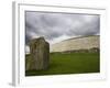 Ancient Burial Mound, Newgrange, County Meath, Republic of Ireland (Eire)-Jean Brooks-Framed Photographic Print