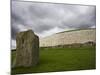 Ancient Burial Mound, Newgrange, County Meath, Republic of Ireland (Eire)-Jean Brooks-Mounted Photographic Print