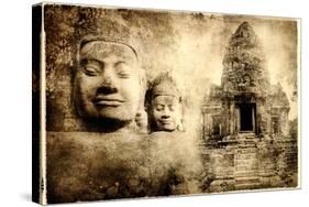 Ancient Cambodia-Maugli-l-Stretched Canvas