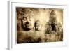 Ancient Cambodia-Maugli-l-Framed Art Print