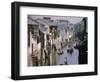 Ancient Canal in the City, Part of the Great Canal, the Longest in China, Soochow (Suzhou), China-Ursula Gahwiler-Framed Photographic Print