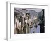 Ancient Canal in the City, Part of the Great Canal, the Longest in China, Soochow (Suzhou), China-Ursula Gahwiler-Framed Photographic Print