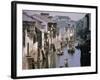 Ancient Canal in the City, Part of the Great Canal, the Longest in China, Soochow (Suzhou), China-Ursula Gahwiler-Framed Photographic Print