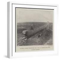 Ancient Canoe Discovered in a Bog at Knock Multown, County Galway-null-Framed Giclee Print