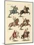 Ancient Cavalry-null-Mounted Giclee Print