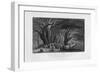 Ancient Cedars in the Forest of Lebanon, 1841-J Redaway-Framed Giclee Print