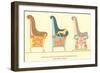 Ancient Chairs from Thebes-null-Framed Art Print