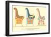 Ancient Chairs from Thebes-null-Framed Art Print