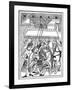 Ancient Chess Play, 14th Century-null-Framed Giclee Print