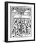 Ancient Chess Play, 14th Century-null-Framed Giclee Print