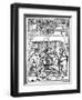 Ancient Chess Play, 14th Century-null-Framed Giclee Print