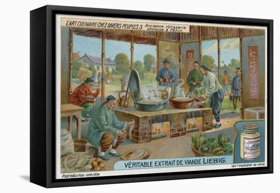 Ancient Chinese Cookery, Beijing-null-Framed Stretched Canvas