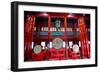 Ancient Chinese Drums Drum Tower, Beijing, China-William Perry-Framed Photographic Print