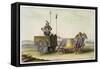 Ancient Chinese war chariot, c1820-1839-Giovanni Bigatti-Framed Stretched Canvas