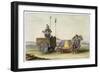 Ancient Chinese war chariot, c1820-1839-Giovanni Bigatti-Framed Giclee Print