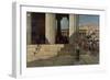 Ancient Chorus Leaving Temple-Francesco Netti-Framed Giclee Print