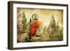 Ancient Cities of Mysterious Thailand - Artwork in Painting Style-Maugli-l-Framed Premium Giclee Print