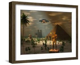 Ancient Civilization-Stocktrek Images-Framed Photographic Print