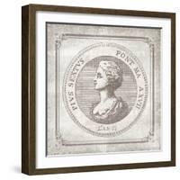 Ancient Coin IV-School of Padua-Framed Giclee Print