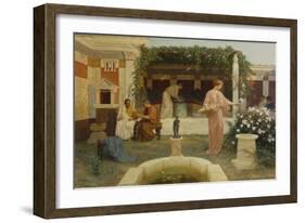 Ancient Courtyard, 1896-Stepan Vladislavovich Bakalowicz-Framed Giclee Print